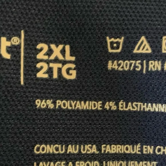 SHAPERMINT Women’s High Waisted Shaping Smoothing Leggings Navy Blue Size 2XL - Picture 12 of 12